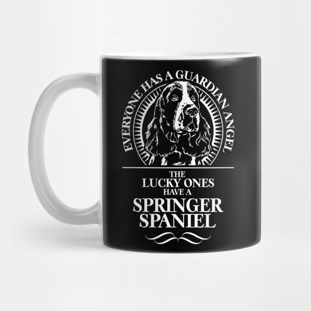 Springer Spaniel Guardian Angel dog sayings by wilsigns